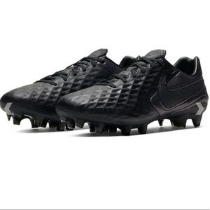 NIKE TIEMPO LEGEND 8 PRO FG FIRM-GROUND SOCCER CLEATS (BLACK)